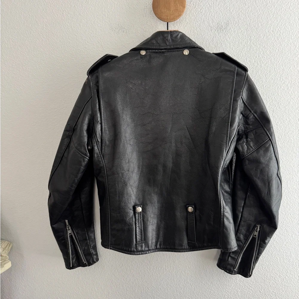 Vintage Harley Davidson Leather Jacket Size 36 *Flaw*